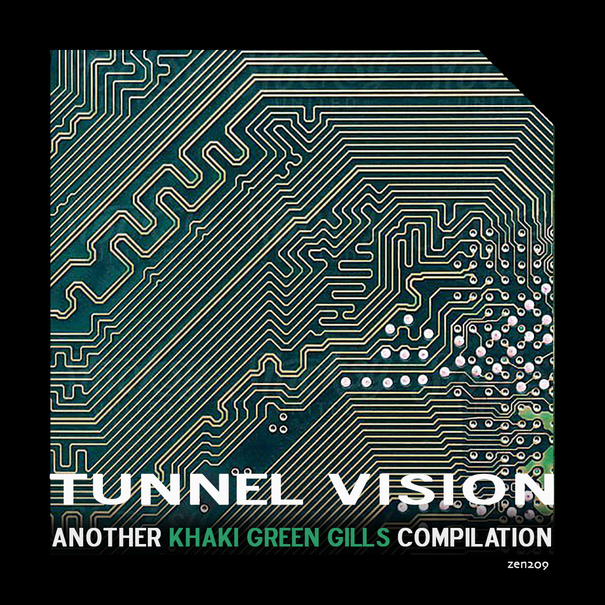 Khaki Green Gills – Tunnel Vision